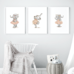 Cuadro Elefante Bailarina (varios modelos!)