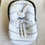 Funda de huevito rayada - Reversible (varios colores)