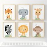 Set x 6 - Baby Animals (varios tamaños)