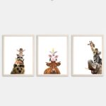 Set x 3 - Crazy Animals (varios tamaños)