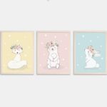 Set x 3 - Cute Animals (varios tamaños)