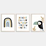 Set x 3 - Tucan ABC (varios tamaños)