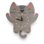 Reloj Péndulo Gatita