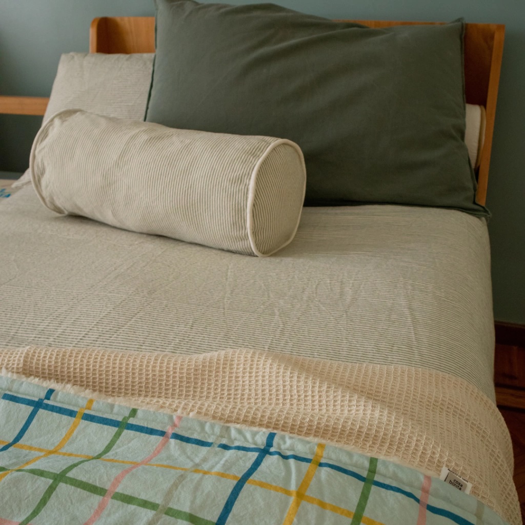 Acolchado Milrayas - Verde (varias medidas!) - Imagen 2