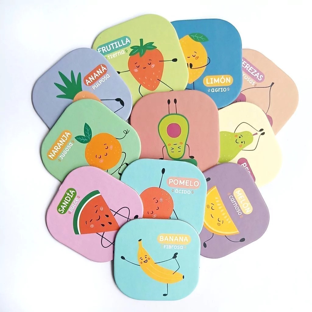 Juego de memoria - Frutas
