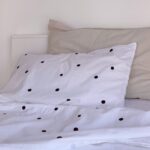 Set de sabanas Dots Negro - Cama