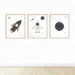 Set x 3 - Espacio abstracto (varios tamaños)