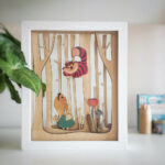 Cuadro "Alicia en el pais de las maravillas"