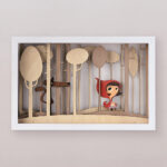 Cuadro "Caperucita Roja"