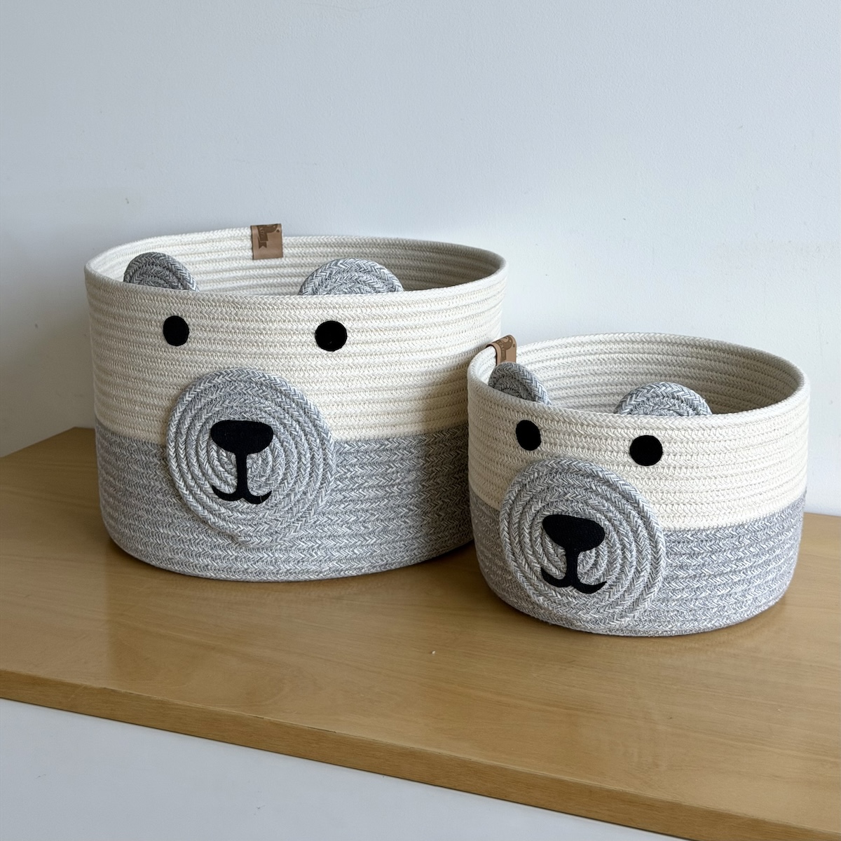 Cesto Oso combinado (varios colores y tamaños) - Imagen 6