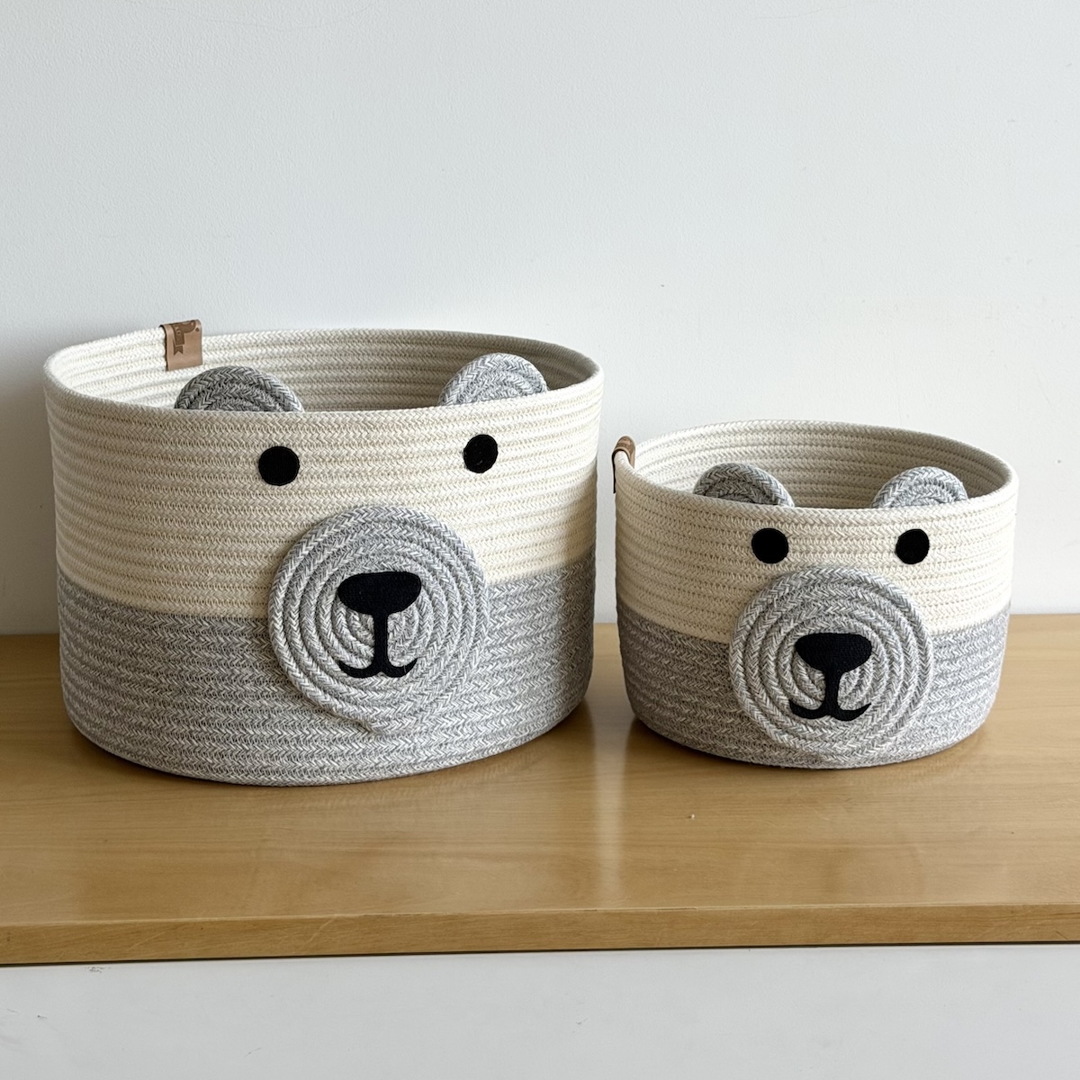 Cesto Oso combinado (varios colores y tamaños) - Imagen 3