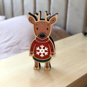 Reno Navideño Luminoso