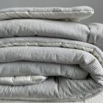 Acolchado Milrayas Gris - 1 plaza