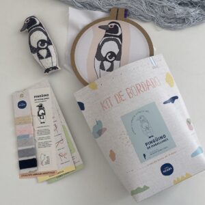 Kit de bordado animales autóctonos - Aguará Guazú (copia)