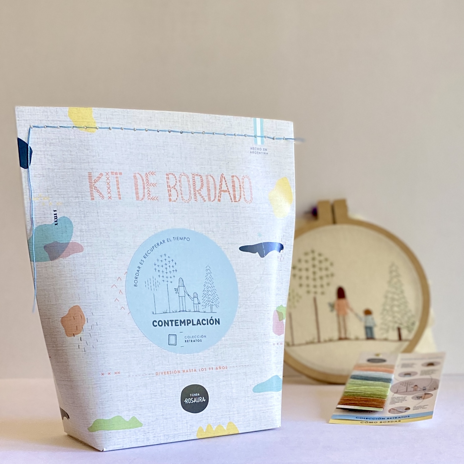 Kit de bordado - Contemplación - Imagen 3