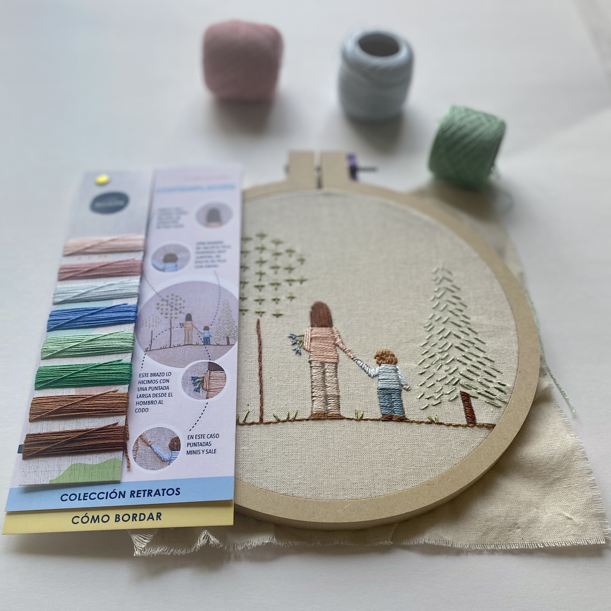 Kit de bordado - Contemplación - Imagen 4