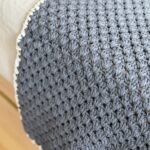 Pie de cama - Manta tejida